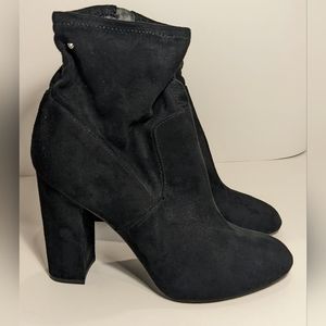 Circus by Sam Edelman Black Ankle Booties Women's Size 10 "Carinda" W/Zipper